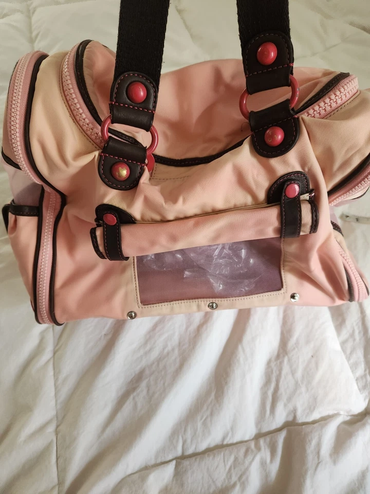 Bolso Portador Perro Mascota Pequeña Juicy Couture Años 2000 De Colección LEER Foto 2 de 4