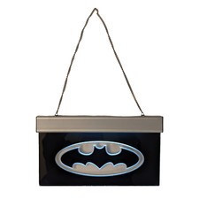Hanging Wall Decor Acrylic Batman Bat-Signal Light night light 15  X 9  