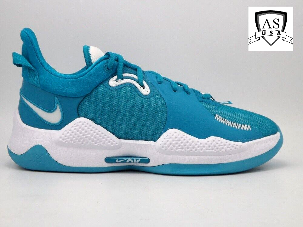 Nike PG 5 TB Promo Mens Size 13.5 Shoes UNC University Blue  display picture 1