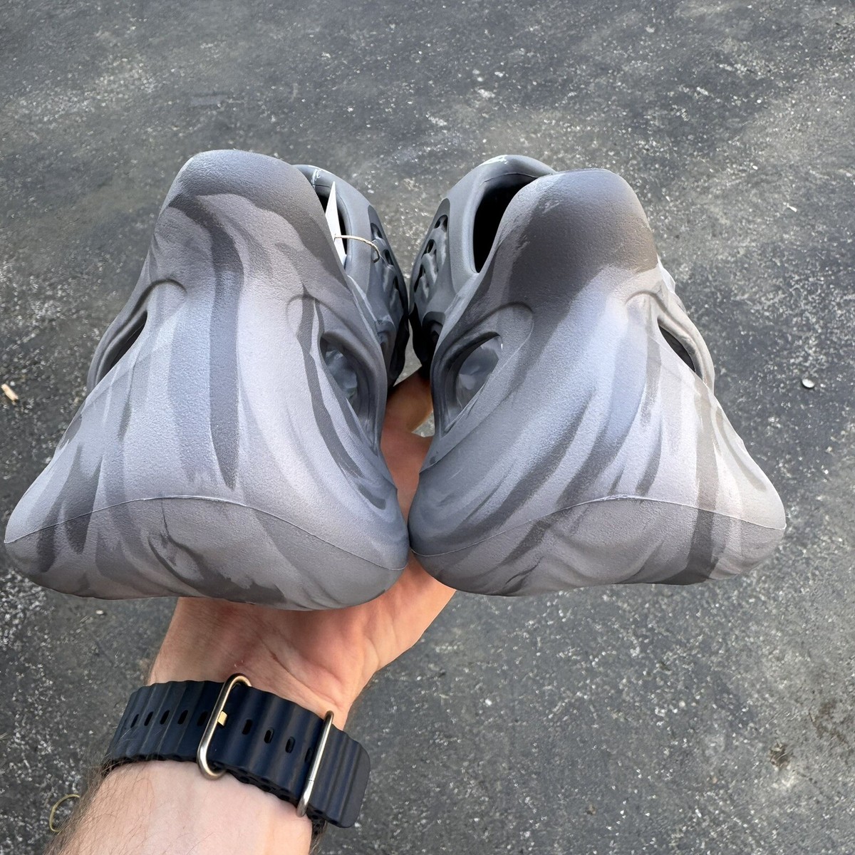 Sz 11 - Yeezy Adidas Foam Runner - Mx Granite - Brand New | eBay