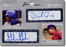 2008 Desmond Jennings * Glenn Gibson * Autograph Rookie SILVER Auto #/25