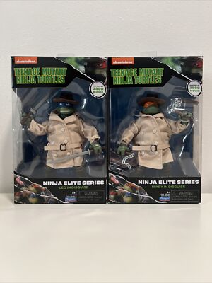 TEENAGE MUTANT NINJA TURTLES Leo & Mikey In Disguise New Release