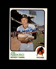 Joe Niekro Signed Original 1973 Topps Detroit Tigers Autograph