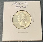 1960-D Washington Quarter US Silver Coin
