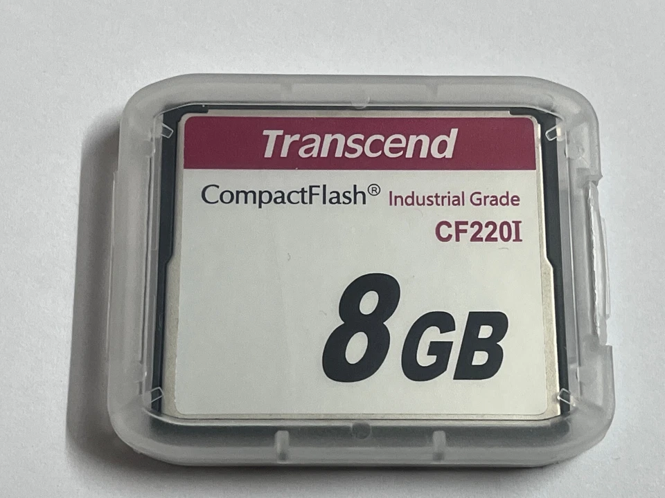 Transcend TS8GCF220I 8GB Industrial Grade Compact Flash CF Card 220X CF220I SLC - Image 4 of 4