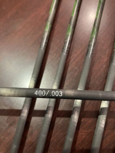 Black Eagle Archery -Deep Impact Arrows-400 Spine/.003"-6 PACK Blazer Vanes - Picture 4 of 4