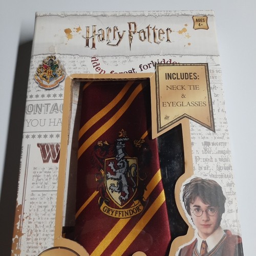 Harry Potter Character Kit: Gryffindor Neck Tie And Eyeglasses Show Your Spirit - Picture 7 of 8