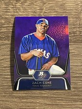 2012 Bowman Platinum Prospects Retail Purple Refractor Zach Cone #BPP71