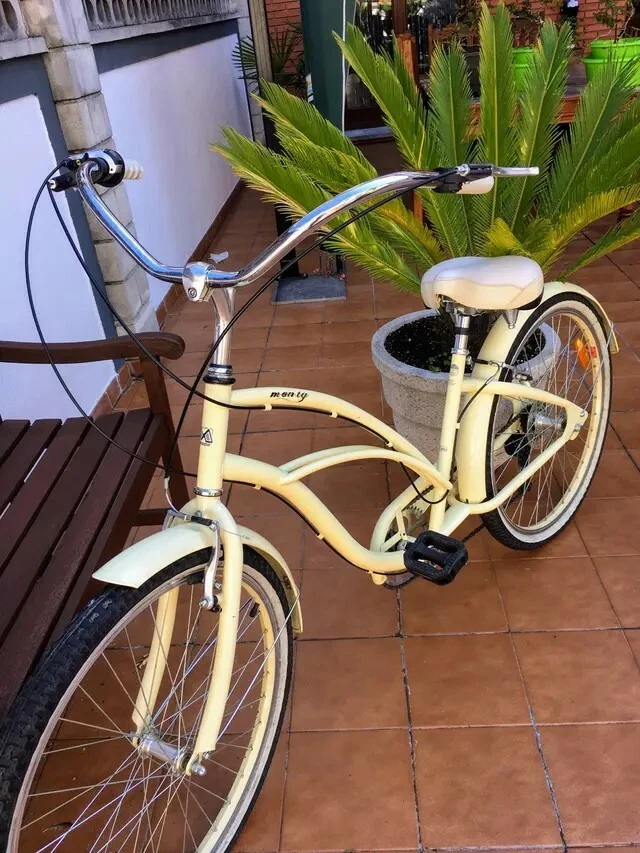 Bicicelta de paseo marca Monty estilo vintage