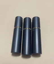 3 PCS Mini Travel Perfume Bottle Portable Spray Pump Case Refillable