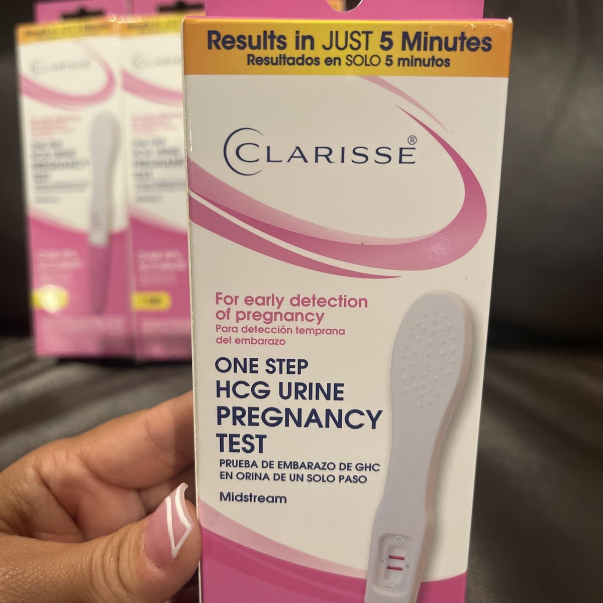 Pregnancy Test Test De Embarazo Hcg Orina De Orina Test Embarazo
