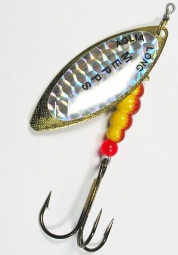 CUCCHIAINO ROTANTE MEPPS AGLIA FLUO, COMET, LONG, BOOSTER VARI MODELLI PER TROTA - Photo 19 sur 19