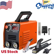 Stick Welder 250 Amp 110V Mini LED Display Digital Inverter IGBT Welding