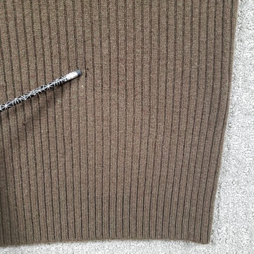 LL Bean Commando Sweater Mens XL Tall Brown Henley Merino Lambs Wool WW2 XLT - 第 9/9 張圖片