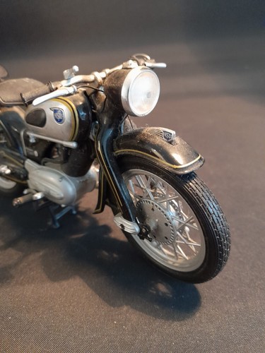 SCHUCO Standmodel Motorrad NSU 1:10 Biker Modellbau - Imagen 6 de 11