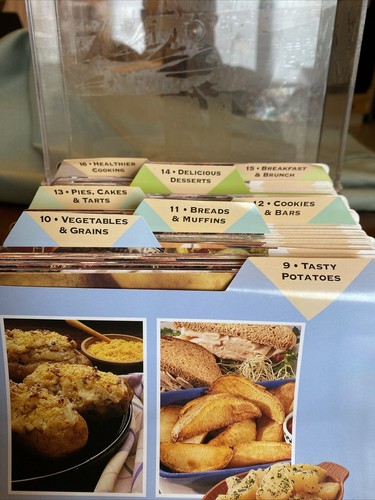Vintage Healthy Meals in Minutes Recipe Cards, Case, 956 Cards + Index Cards - Picture 4 of 13