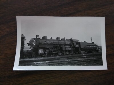 ST95 Steam Train Photo Vintage SP Southern Pacific, ENGINE 3211, LOS ANGELES '46