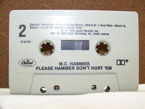 M.C. Hammer (Please Hammer, Don't Hurt 'Em) Cassette 1990 Capitol/EMI Records - Picture 6 of 6