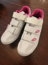 CyclingDeal Bicycle Road Bike Cleat Mount Cycling Shoes White Womens Size 41