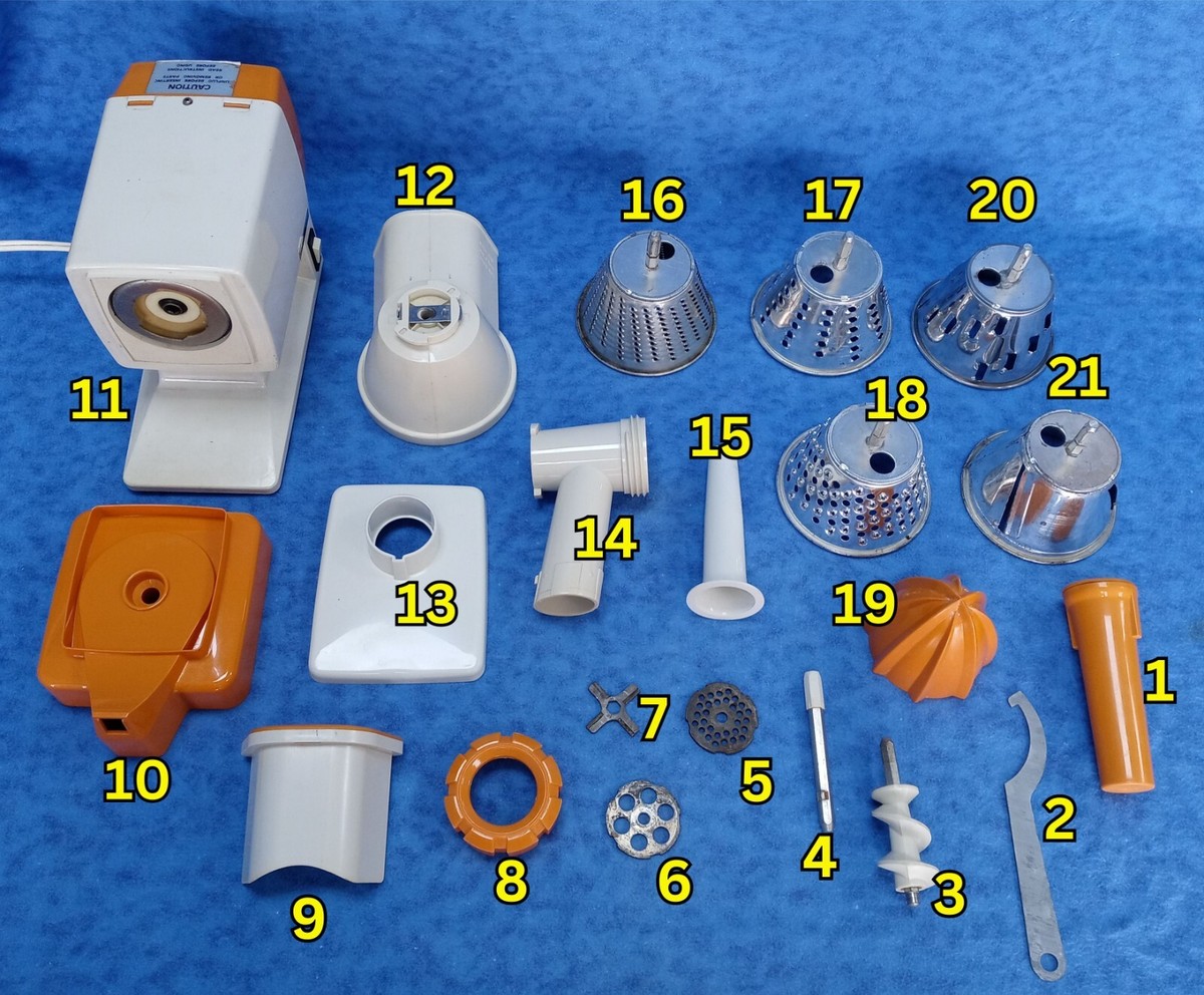 MOULINEX Charlotte 308 Electric Meat Grinder Replacement Parts