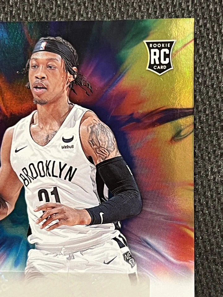 ALONDES WILLIAMS 2022-23 Panini NBA Hoops HOT ROOKIE INK Signatures Autograph RC - Image 3 of 4