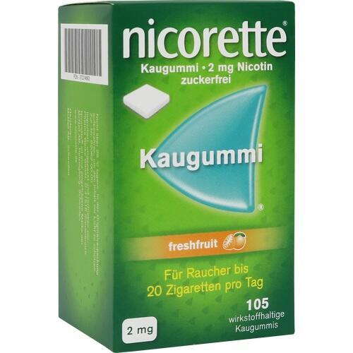 NICORETTE Kaugummi 2 mg freshfruit PZN: 07274663