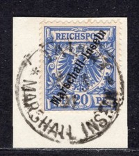 Marshall-I. Mi 4 I  Luxusbriefst&uuml;ck  Jaluit  2. Stpl. 23.5.01  190,-