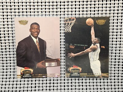 Larry Johnson RARE **Members Only LOT** 1992 Topps Stadium Club SP ''Grandmama''