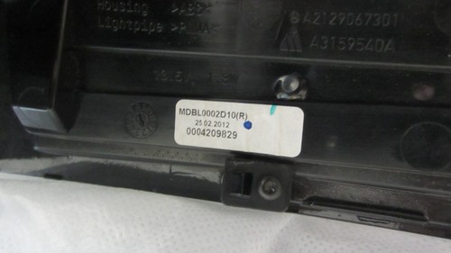 10-16 Mercedes C CL CLS E GLK CLASS OEM DOOR Mirror COVER ONLY 2128100864 NEW - Picture 3 of 7