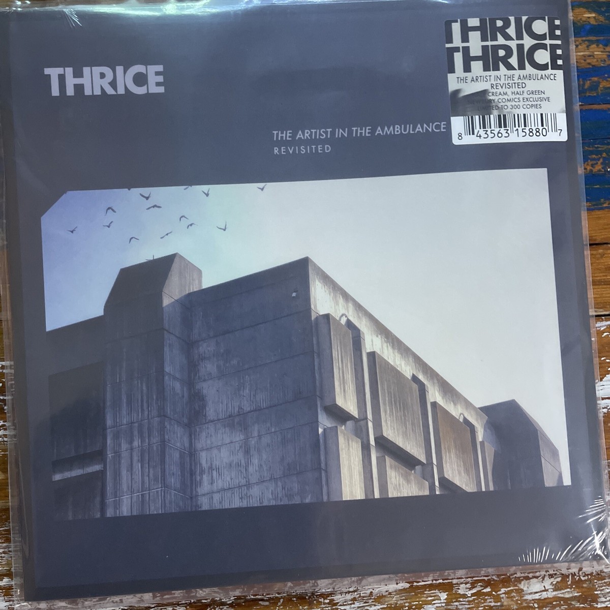 Thrice Artist in the Ambulance Newbury Green Cream Vinyl LP LE/300 