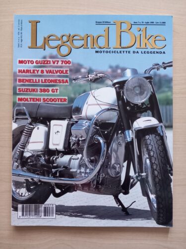 Legend Bike  Luglio 1998 - Harley 8 Valvole, Suzuki 380 GT - Spedizione Gratis - Foto 1 di 1