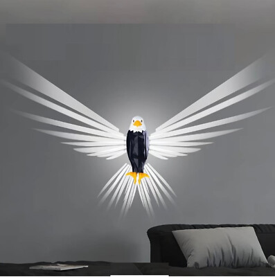 Bald Eagle Wall Light 9.25 
