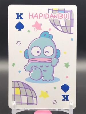 Hangyodon Sanrio Charakter Spielkarte Trump HAPIDANBUI Japan sehr selten Spade K