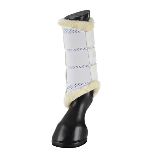 Stubben Airflow Stivali Spazzola Foderati Pile Bianchi - Foto 2 di 4