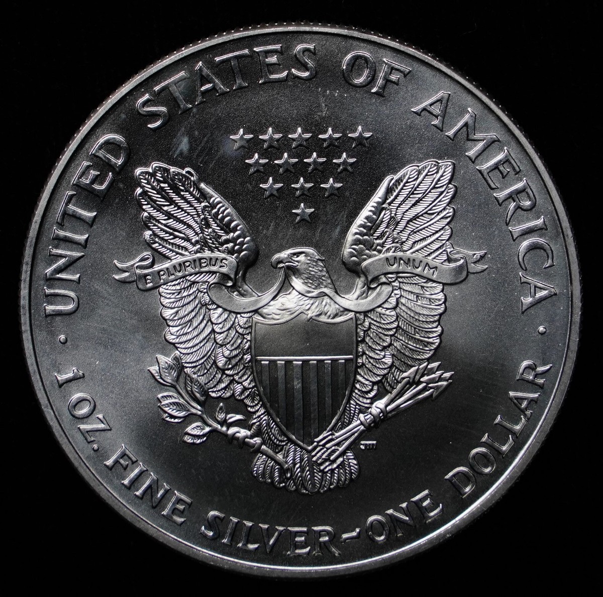 1999 Silver Eagle Walking Liberty ENAMEL Toned 1oz 999 FINE SILVER