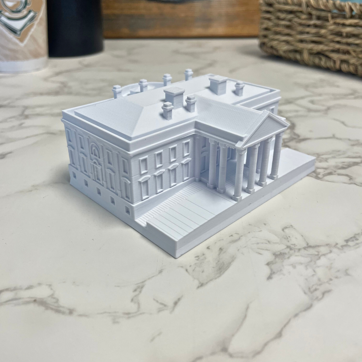 White House Replica, White House Gift, Washington DC Gift White