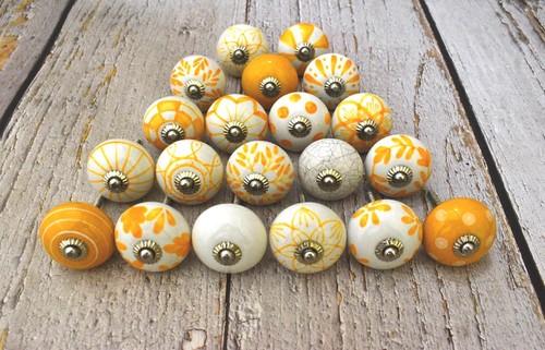 Modern Style Ceramic Knobs for Kitchen Cabinets Bathroom Cupboards Dresser Knob - Picture 16 of 18