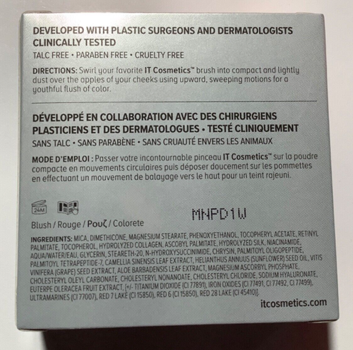 It Cosmetics Bye Bye Pores Sweet Cheeks Blush Poreless Finish Airbrush 5.44 g - Picture 4 of 9