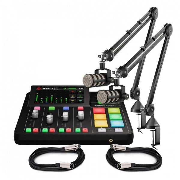 Professional Duo Live-Streaming and Podcasting Bundle By Rode Rodecaster - Image 2 of 4