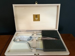 Claude Dozorme Fois Gras Pâté Cheese Cutting Knife Set NIB France 