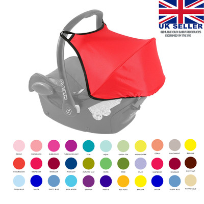 UNIVERSAL BABY AUTOSITZ SONNENDACH SCHATTENSCHILD WINDABDECKUNG WASSERDICHT KAPUZE