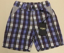 FENDI Kids Boys Shorts 6M - AUTHENTIC / NEW WITH TAGS