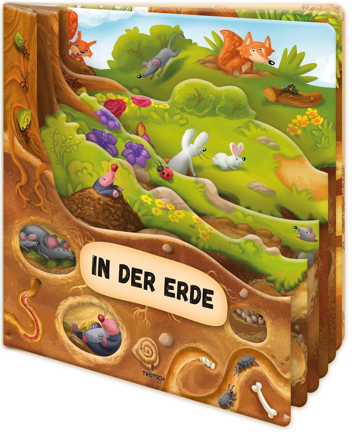 Thumbnail - Trötsch Pappenbuch In Der Erde | Entdeckerbuch Beschäftigungsbuch