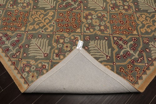 LoomBloom Multi Sizes Celadon Hand Tufted Traditional Wool Oriental Area Rug - Picture 21 of 24