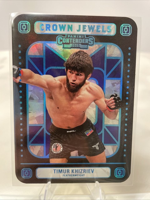 2025 Panini Contenders PFL TIMUR KHIZRIEV Crown Jewels Case Hit Insert SSP #2