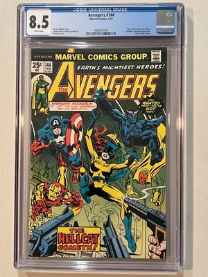 Marvel Comics Avengers #144 CGC 8.5 (1976) 1st app. Hellcat | eBay