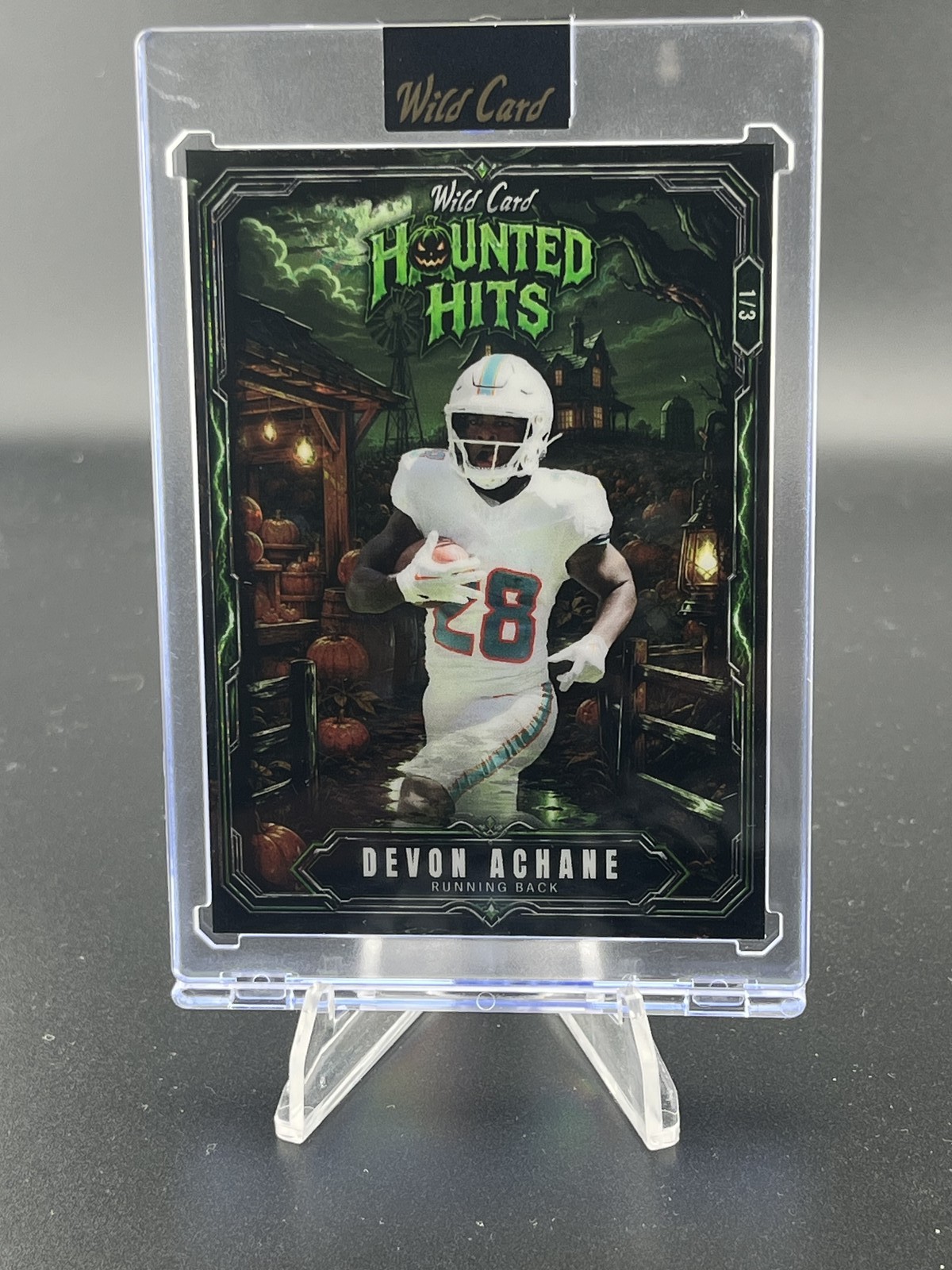 2026 Wild Card Haunted Hits DEVON ACHANE #HHBBB-PA4-DA EX