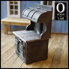 1:48 Scale 1890's Stove Kit unpainted resin - Pacific Northwest Miniatures