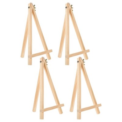  4 Pcs Table Display Rack Painting Easel Tabletop Art Stand Showing