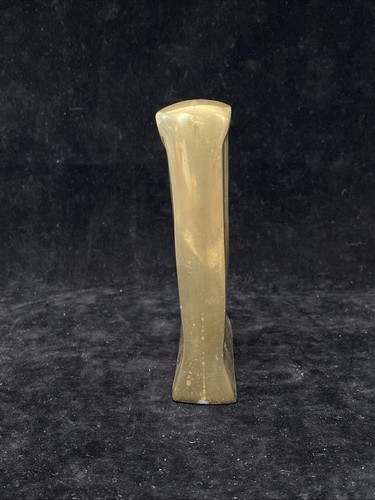 Swirl Decorative Swoosh Art Nouveau Deco Brass Weight Doorstop Bookend - Picture 4 of 16
